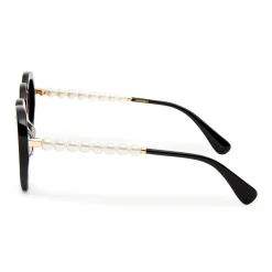 JET PEARL ARM SWEETHEART SUNGLASSES