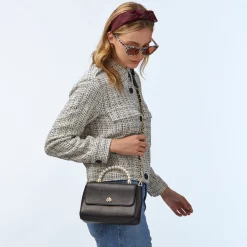 JET PEARL TABITHA TOP HANDLE CROSSBODY