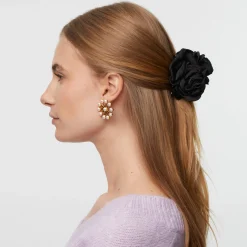 JET PEONY FLOWER CLAW CLIP