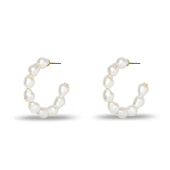 KEEPSAKE STARDUST HOOP EARRINGS