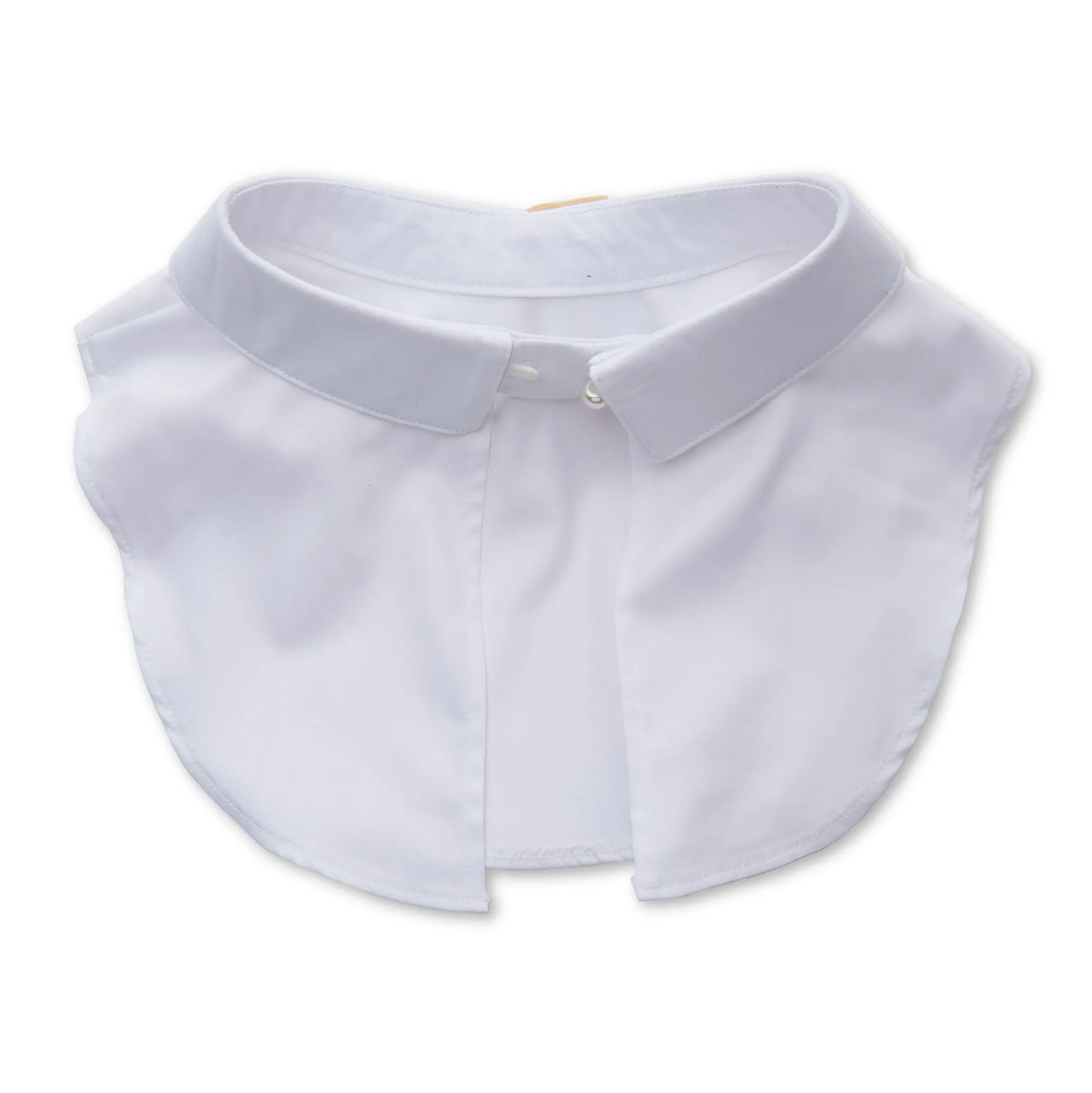 KHAKI KIRA VELVET PEARL BOW COLLAR