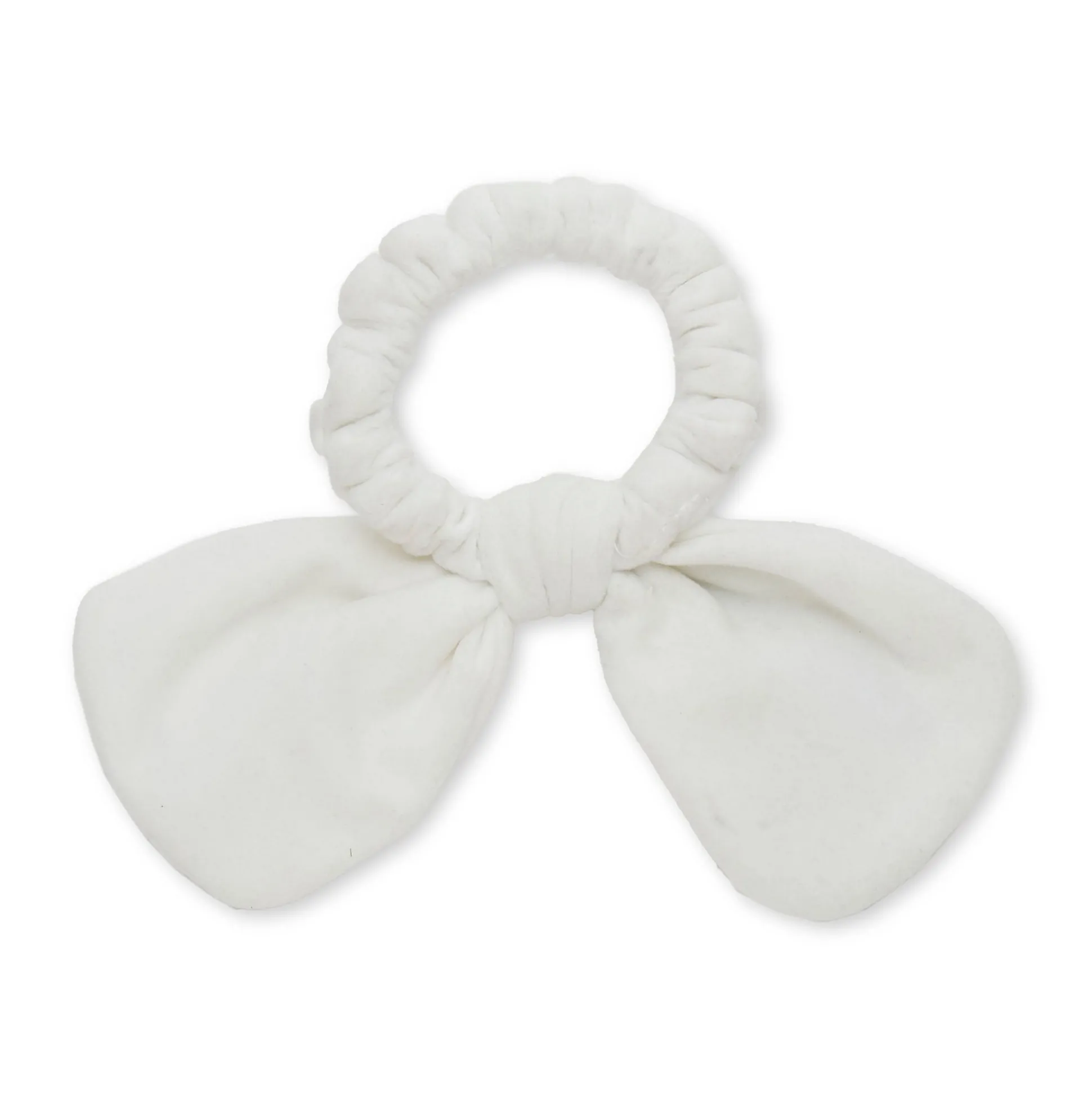 LA CHARGERS LELE SADOUGHI X NFL IVORY BOW SCRUNCHIE