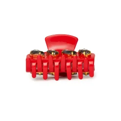 LADYBUG RED MINI CRYSTAL CLAW CLIP