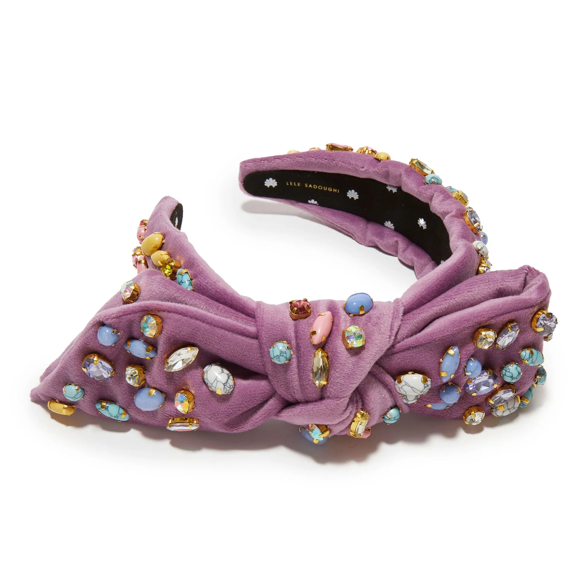 LAVENDER EXCLUSIVE HOLLY MULTI-CRYSTAL HEADBAND