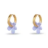LELE SADOUGHI X TRINA TURK PERIWINKLE PETITE PARADIS HUGGIE