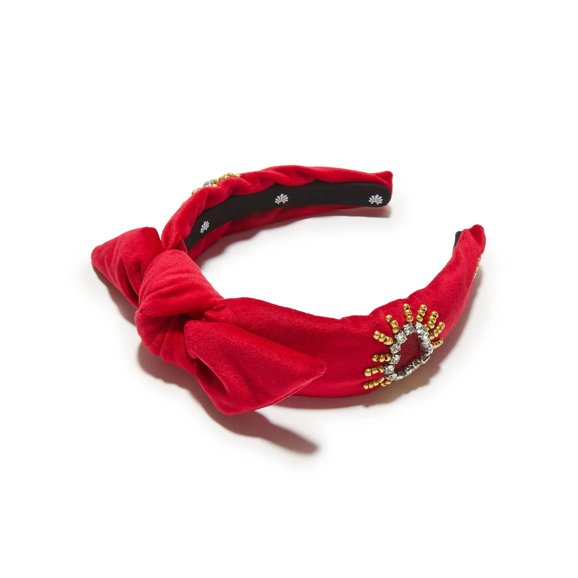 LIPSTICK RED KIDS CRYSTAL HEARTBURST HEADBAND