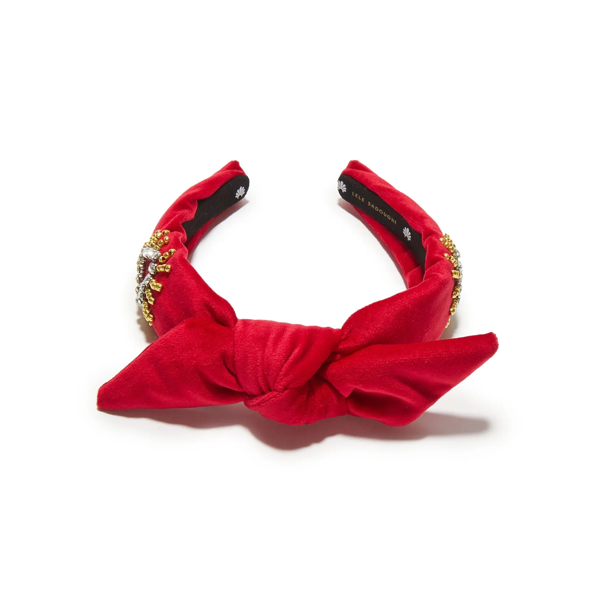 LIPSTICK RED KIDS CRYSTAL HEARTBURST HEADBAND