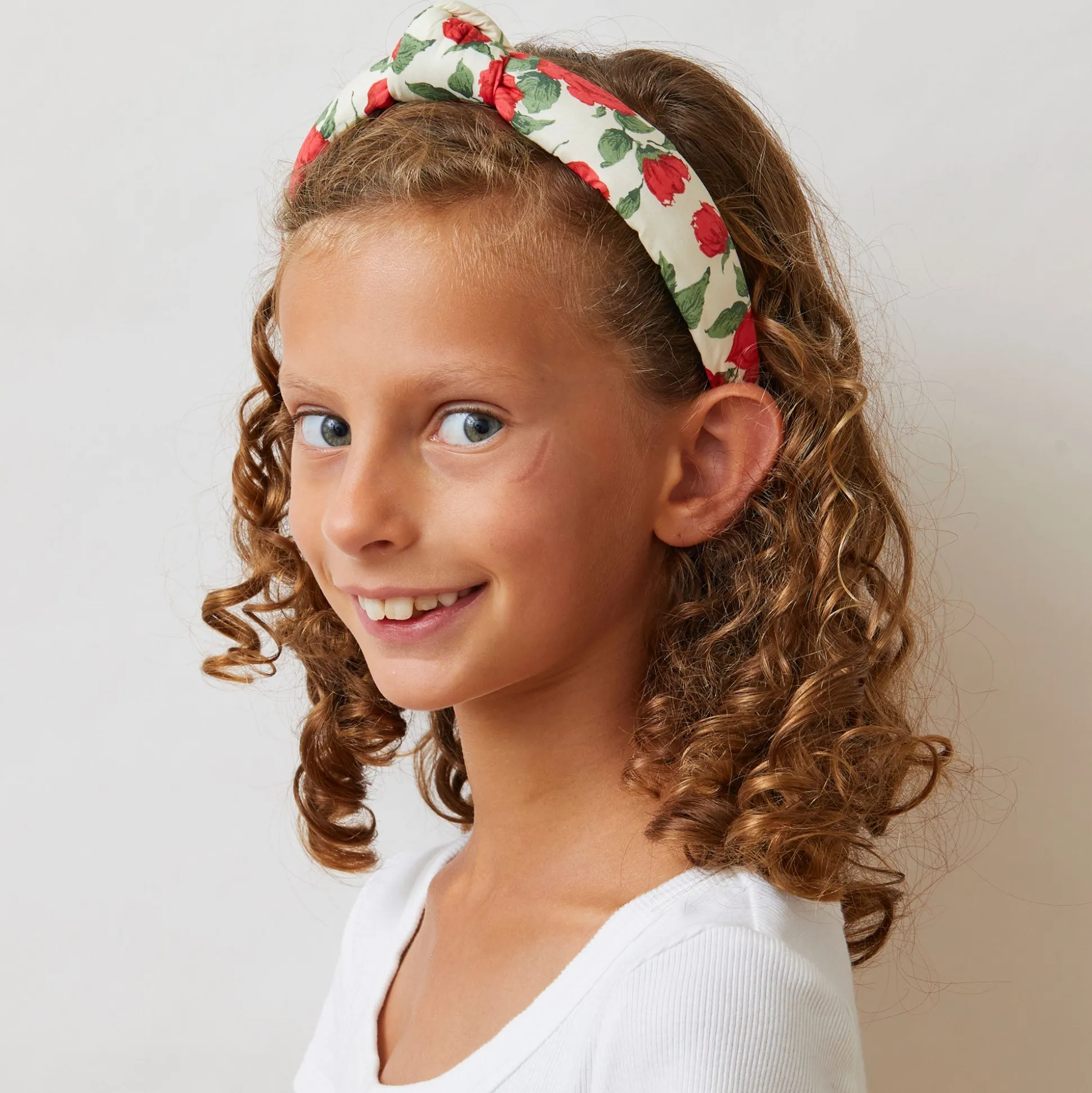 LIPSTICK ROSE KIDS KNOTTED LIBERTY™ HEADBAND