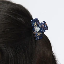 MARBLE MOSAIC MINI SEA LIFE CLAW CLIP