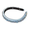 MARCH AQUAMARINE GIGI JEWELED BIRTHSTONE HEADBAND