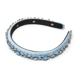 MARCH AQUAMARINE GIGI JEWELED BIRTHSTONE HEADBAND