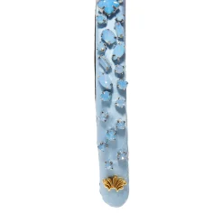 MARCH AQUAMARINE GIGI JEWELED BIRTHSTONE HEADBAND