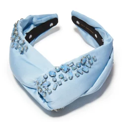 MARCH AQUAMARINE MARLENE JEWELED BIRTHSTONE HEADBAND