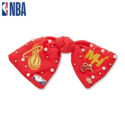 MIAMI HEAT LELE SADOUGHI / NBA RED BOW BARRETTE