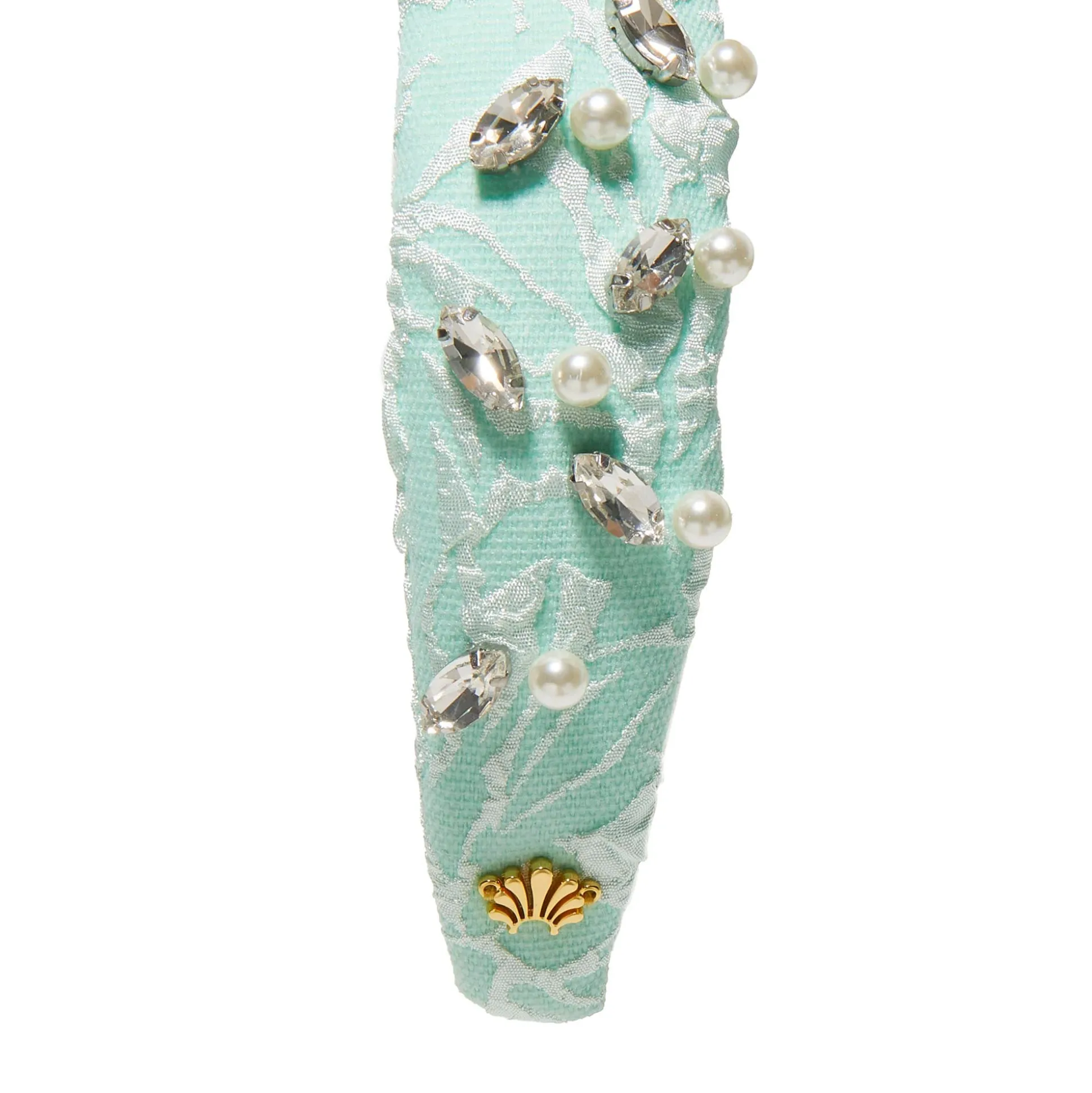 MINT KIDS KNOTTED CRYSTAL GRID HEADBAND