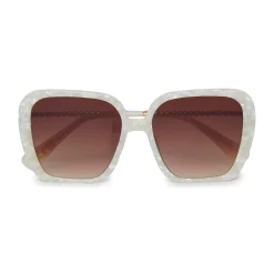 MOTHER OF PEARL ATHENS OVERSIZED SUNGLASSES