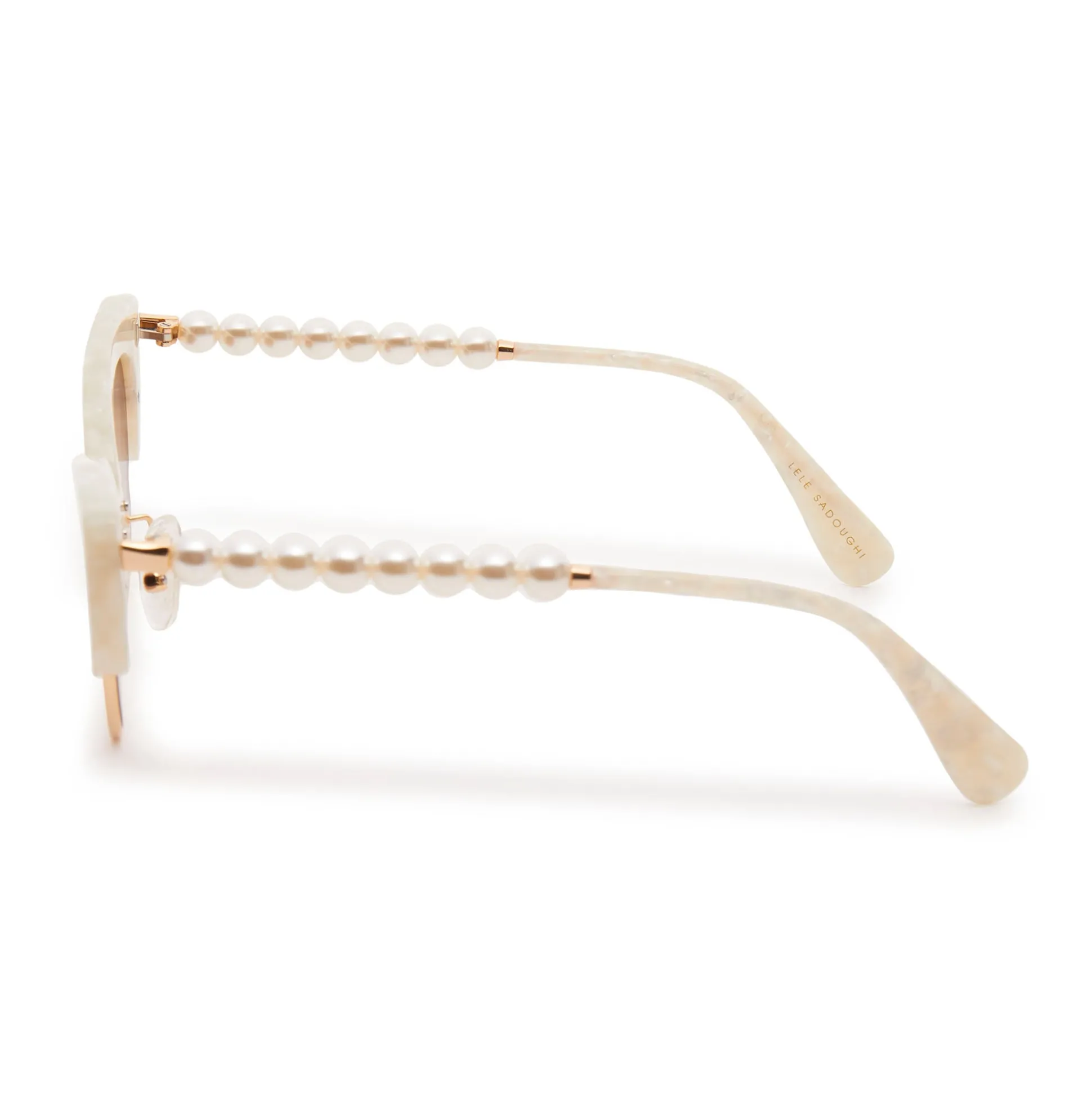 MOTHER OF PEARL NASHVILLE CAT-EYE SUNGLASSES