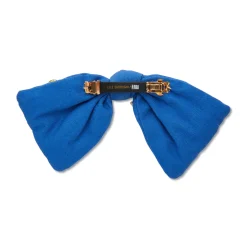 NY KNICKS LELE SADOUGHI / NBA NAVY BOW BARRETTE