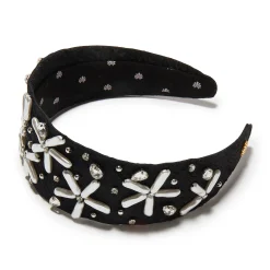 PEARL JET BRIGITTE PEARL FLORAL BROCADE HEADBAND