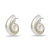 PEARL NAUTILUS EARRINGS