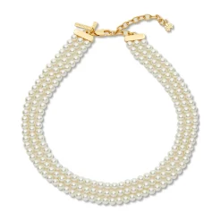 PEARL TRIPLE STRAND NECKLACE