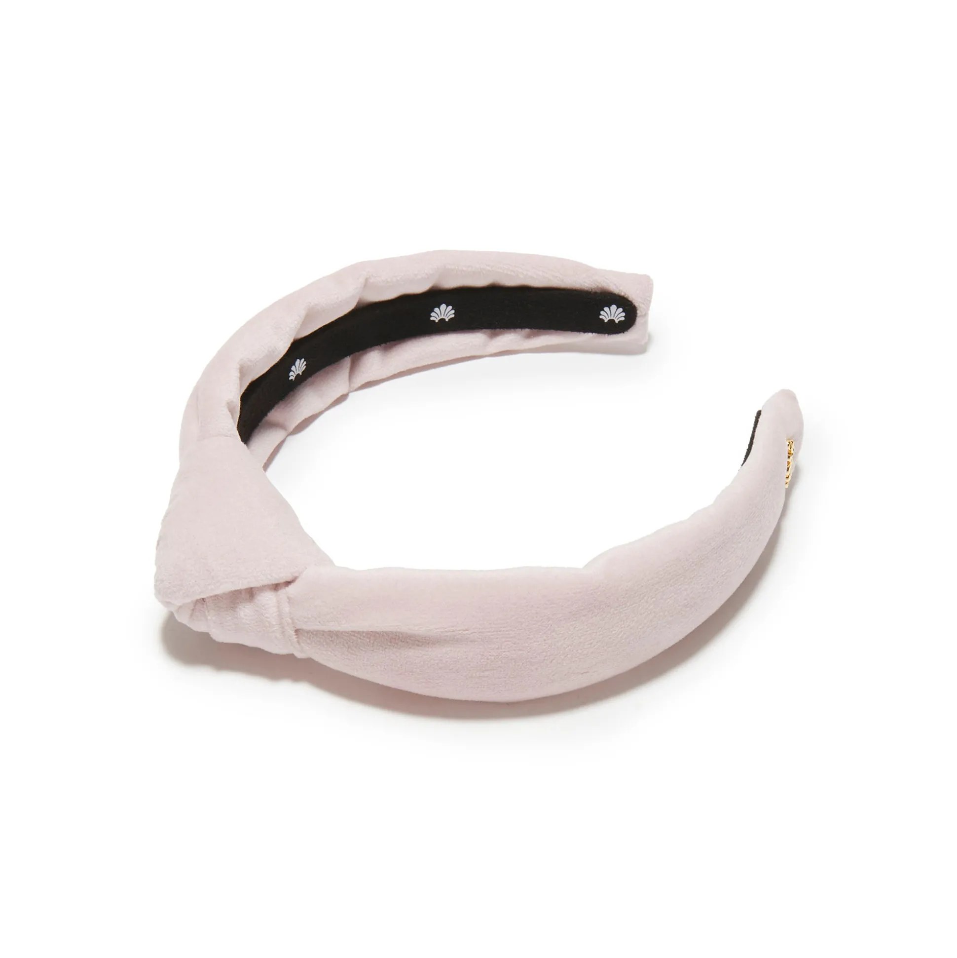 PINK KIDS VELVET KNOTTED HEADBAND