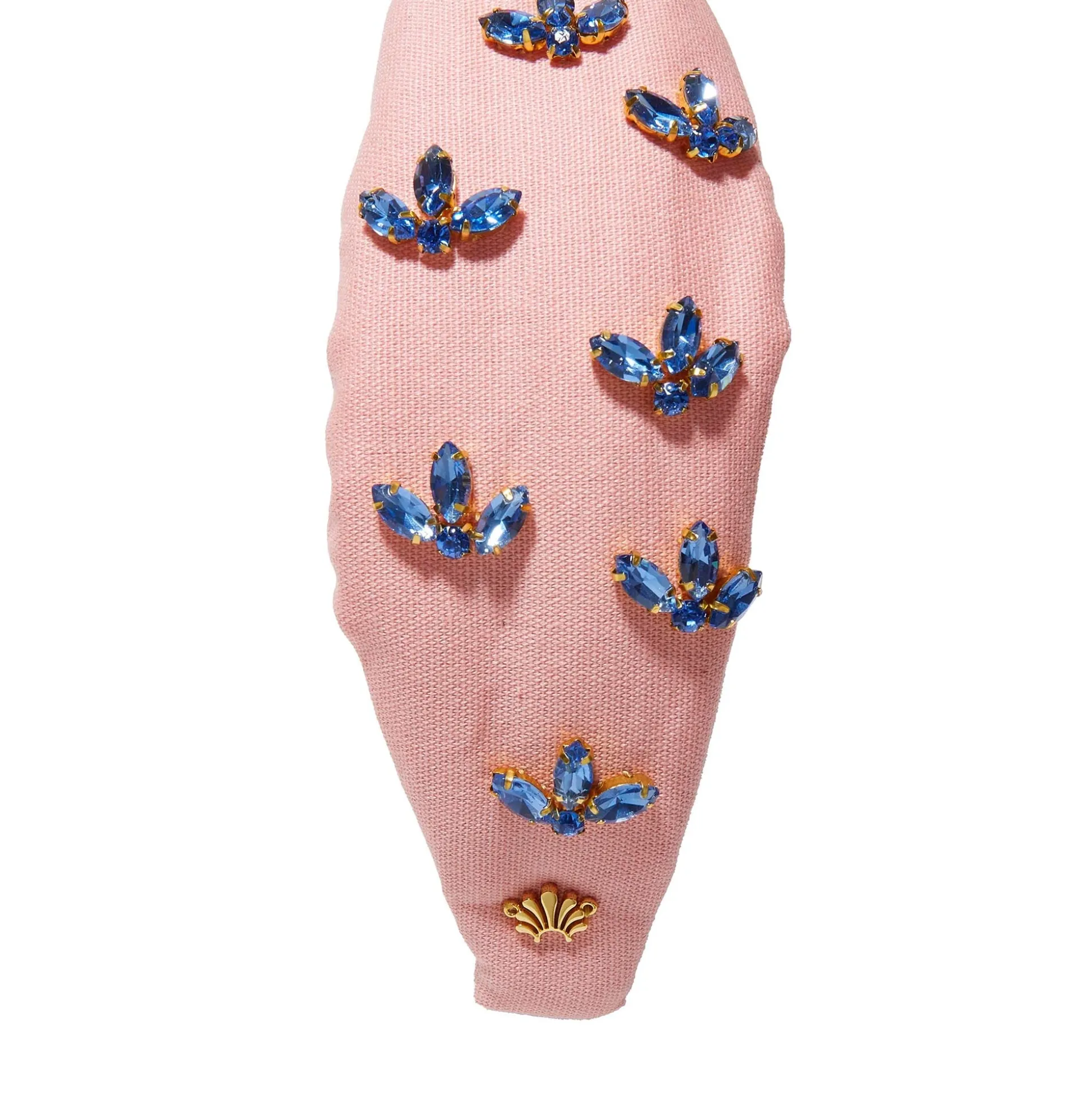 PINK LEMONADE KNOTTED VINE EMBELLISHED HEADBAND