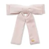 PINK VELVET ANTOINETTE BOW BARRETTE