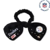 PITTSBURGH STEELERS LELE SADOUGHI X NFL JET BOW SCRUNCHIE