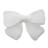 PORCELIN MARY PEARL EMBELLISHED BOW BARRETTE