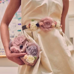 PRIMAVESI PASTEL THE MET X LELE KLIMT FLOWER EVENING BAG