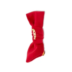 RED EMBELLISHED AWARENESS RIBBON