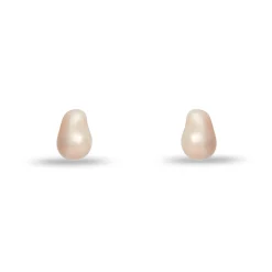 ROSÉ COLLECTOR BAROQUE PEARL STUD EARRINGS