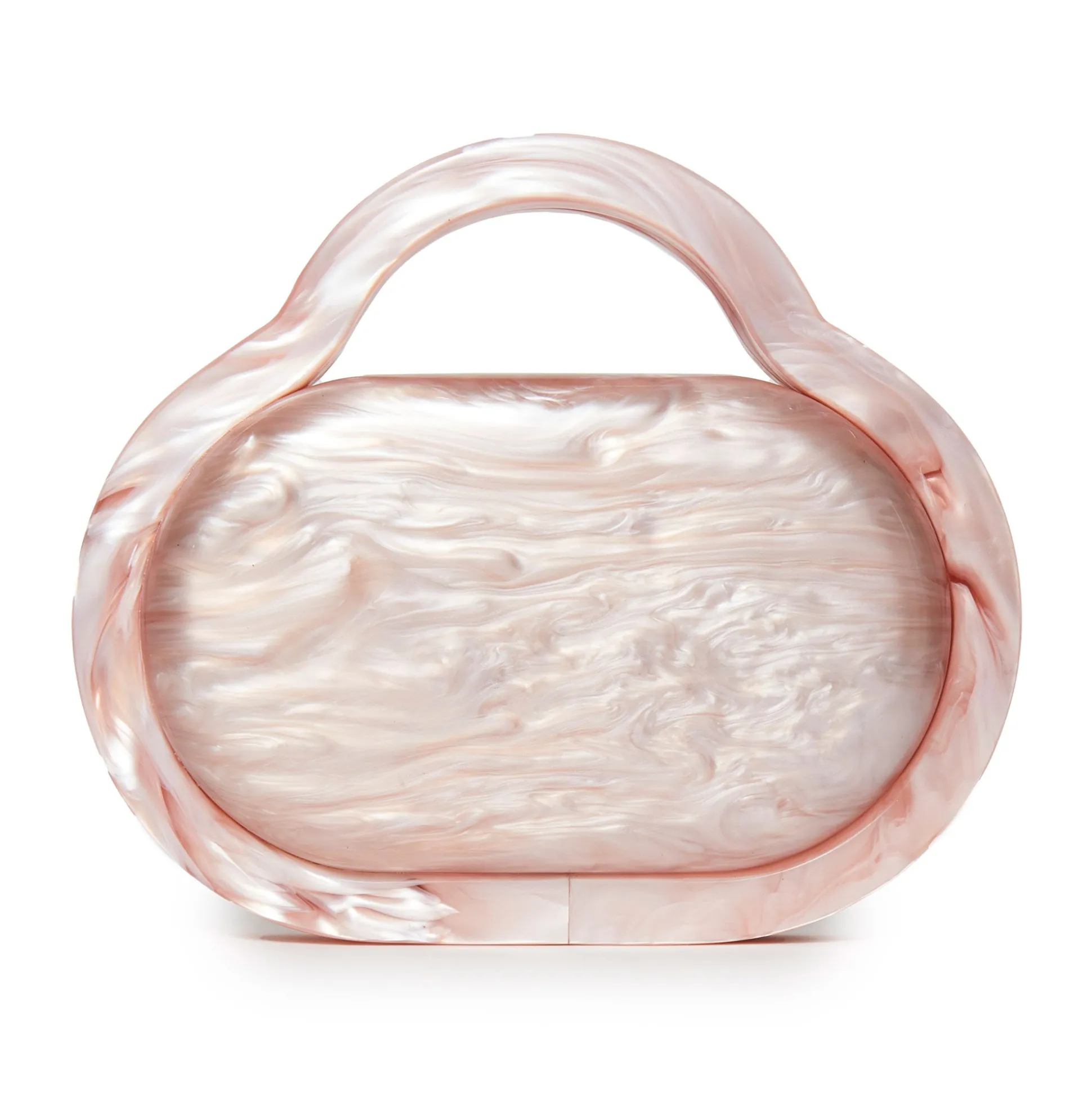 ROSE PILL BOX ACETATE BAG