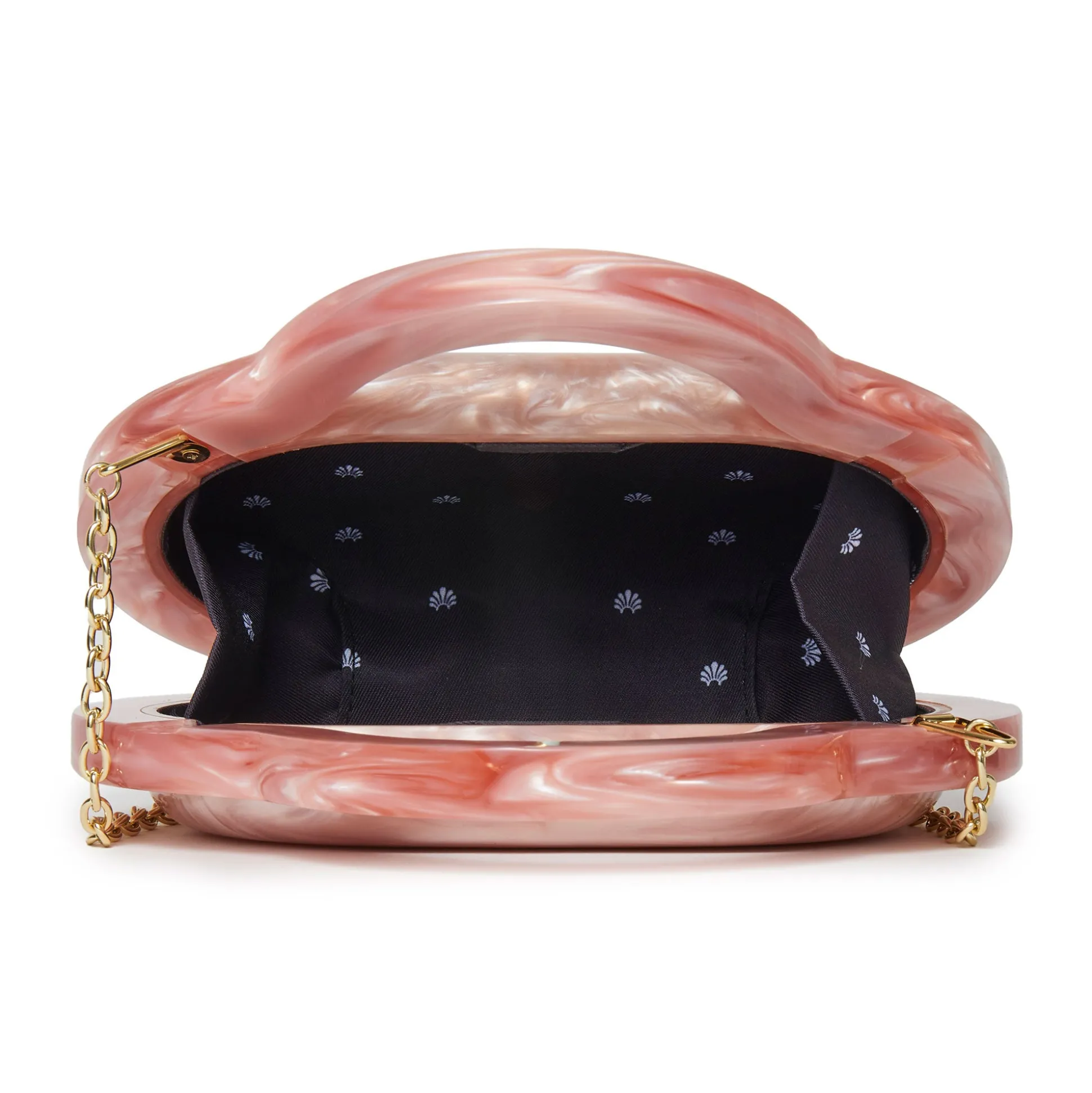 ROSE PILL BOX ACETATE BAG