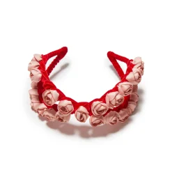 ROUGE PASTEL KIDS BOUQUET CROSSOVER HEADBAND