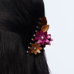 RUST PETUNIA CLAW CLIP