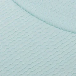 SEA BLUE SWIMMER BOW TIE VISOR