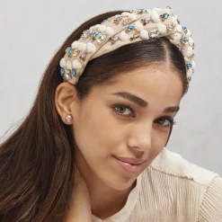SEA JEWEL MARLENE PEARL SHELL HEADBAND