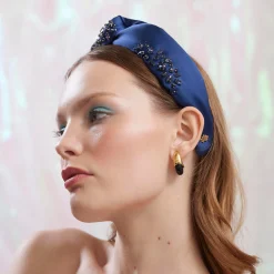 SEPTEMBER SAPPHIRE MARLENE JEWELED BIRTHSTONE HEADBAND