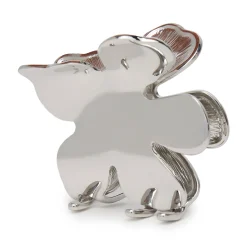 SILVER LILY CLAW CLIP