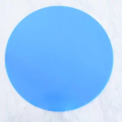 SKY BLUE LUNA ROUND SET OF 4 PLACEMATS