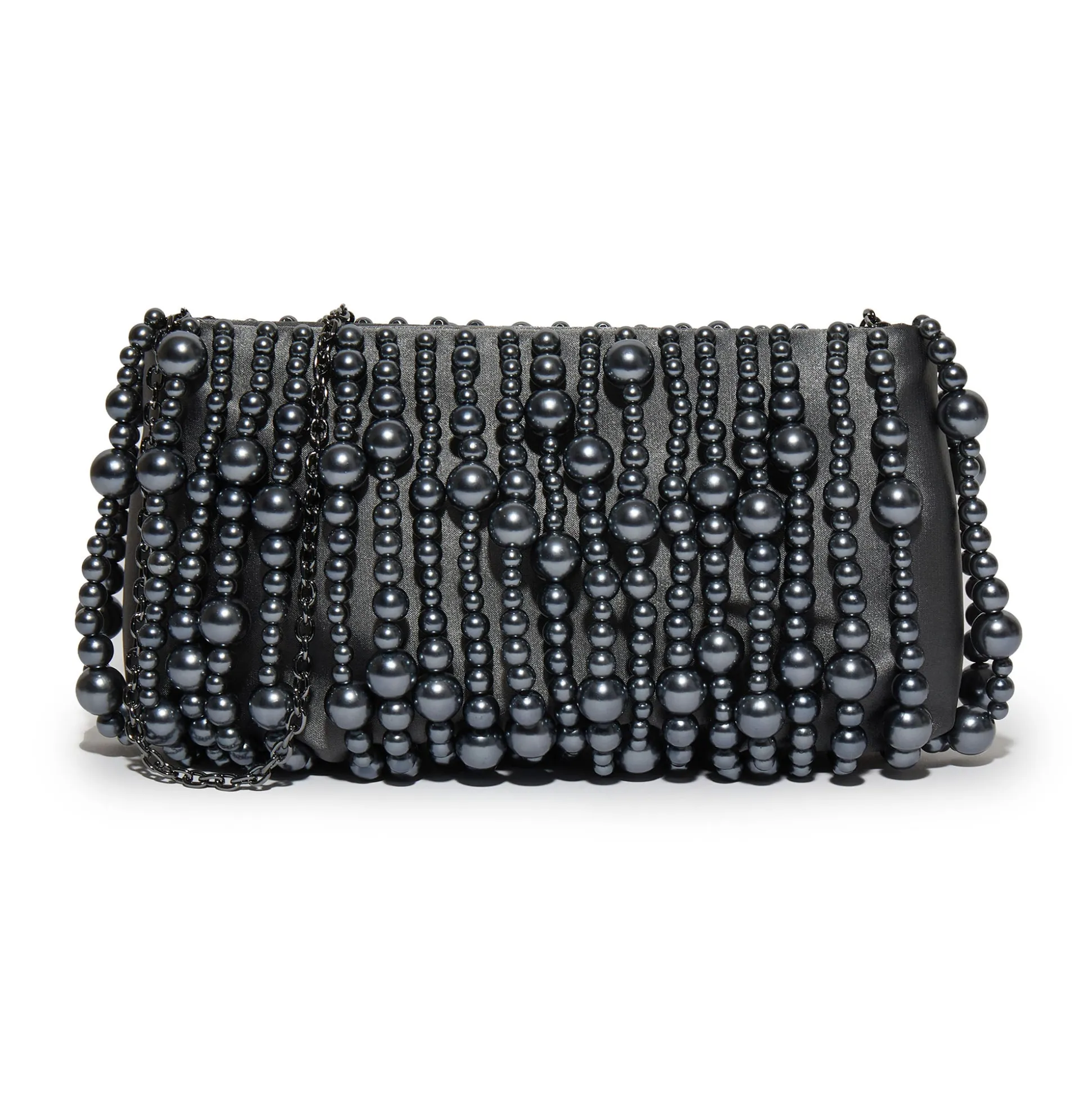 TAHITIAN PEARL WILLOW BEADED CLUTCH
