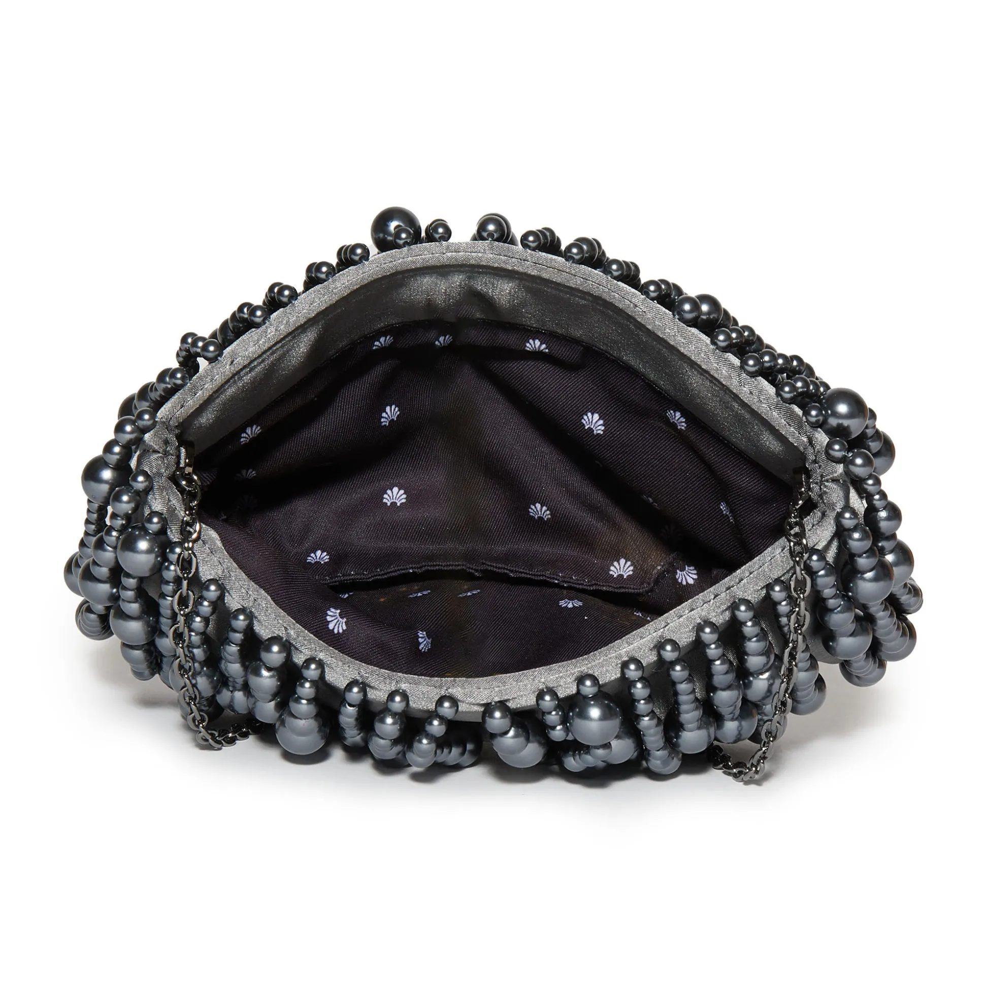 TAHITIAN PEARL WILLOW BEADED CLUTCH