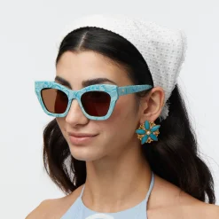 TURQUOISE LIDO SUNGLASSES